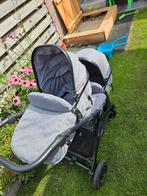 Tweeling kinderwagen van Hauck, Ophalen, Zo goed als nieuw, Overige merken, Voetenzak