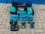 Makita gereedschapsset, 4 gereedschappen, opladen+2 Accu 18V, Ophalen of Verzenden, Nieuw