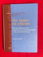 Van kosten tot effecten - gezondheidszorg evaluatie, Ophalen of Verzenden, Beta, Gelezen, HBO