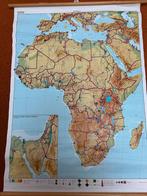 Wandplaten Afrika & Noord-Europa, Ophalen of Verzenden, Aardrijkskunde