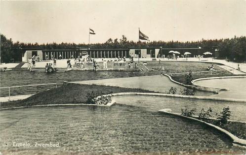 (387-239-021) Ermelo Zwembad, Verzamelen, Ansichtkaarten | Nederland, Gelderland, Verzenden