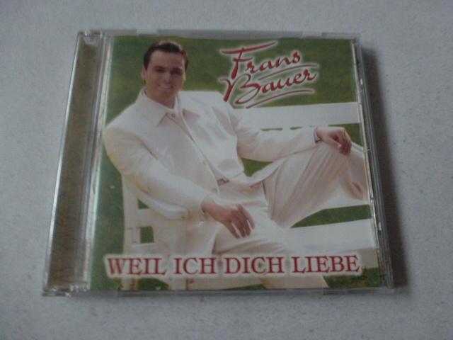 CD FRANS BAUER weil ich dich liebe 14 nummers, Cd's en Dvd's, Cd's | Nederlandstalig, Zo goed als nieuw, Levenslied of Smartlap