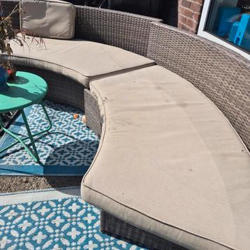 Wicker loungeset pure garden and living beschikbaar voor biedingen