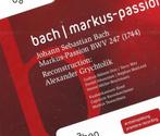 NIEUW  J.S. Bach  "Markus-Passion",  2 cd's, Verzenden, Nieuw in verpakking