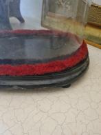 Antieke ovale stolp op origineel houten onderbord, Ophalen, Heikant 21 Kaatsheuvel, Belle Vieille Brocante, Zo goed als nieuw