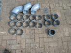 spirobuis en koppelstukken 125 en 150 mm, Ophalen, Bochten, Pvc, Nieuw