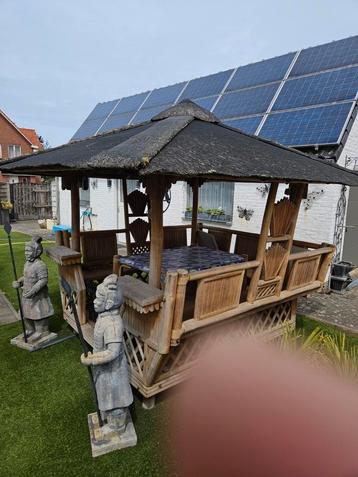 Tuinhuis beschikbaar voor biedingen