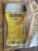Heineken Reclamebord in de vorm van een bierglas, Ophalen of Verzenden, Zo goed als nieuw, Reclamebord