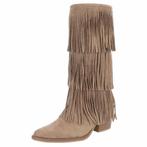 Dames cowboy laarzen franjes khaki bruin 36 37 38 39 40 41, Kleding | Dames, Schoenen, Info@lunamex.com, Hoge laarzen, Nieuw, Lunamex Trading
