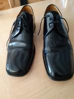 heren hoogglans schoenen, maat 10, Zwart, Ophalen of Verzenden, Zo goed als nieuw, Society