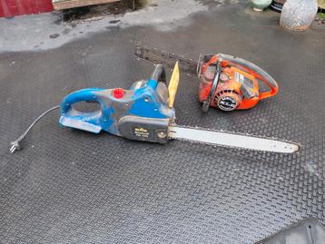 Twee kettingzagen: Royal Einhell & Homelite XL2 beschikbaar voor biedingen