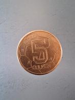Wk munt. 2000, Postzegels en Munten, Munten | Nederland, Ophalen of Verzenden, 5 gulden, Koningin Beatrix, Losse munt