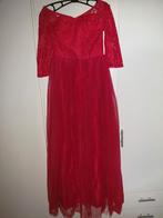 Rode gala / avonjurk maat S., Kleding | Dames, Gelegenheidskleding, Ophalen, Galajurk, Maat 36 (S), Gedragen