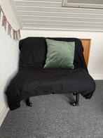 Slaapbankje/-fauteuil —> 1 persoons (Ikea Lyckelse 80x1,90), Huis en Inrichting, Ophalen, Gebruikt, 90 cm, Eenpersoons