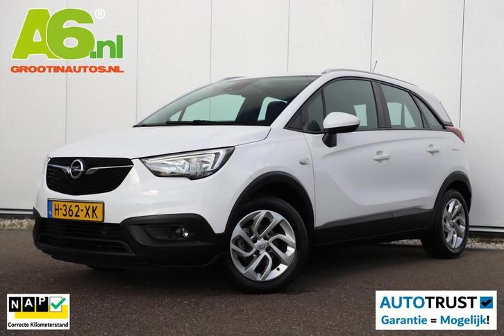 Opel Crossland X 1.2 Edition Trekhaak 16 inch LMV Carplay An, Auto's, Opel, Bedrijf, Te koop, Crossland X, ABS, Airbags, Airconditioning