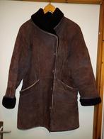 Lamsleren damesjas (maat 40), Maat 38/40 (M), Bruin, Verzenden, Giorgio