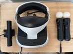 PSVR1 + 2 Move-controllers + Camera - Goede Staat, Ophalen of Verzenden, Zo goed als nieuw, VR-bril, Sony PlayStation
