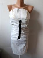 Strapless jurkje, Emamoda, Wit, Ophalen of Verzenden, Zo goed als nieuw