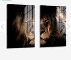Wallfield Lion in the Dark (2x) - Glas, Ophalen of Verzenden, Nieuw