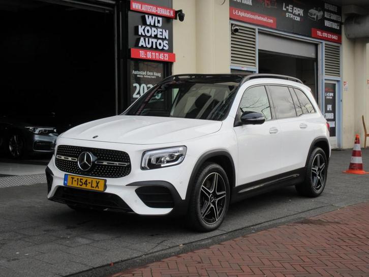 Mercedes-Benz GLB 250 4MATIC Premium Plus Leer Pano Memory, Auto's, Mercedes-Benz, Bedrijf, Te koop, GLB, 360° camera, 4x4, ABS