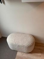 Poef Orebo Jysk teddy, Huis en Inrichting, Banken | Voetenbanken en Poefen, Ophalen of Verzenden, Zo goed als nieuw, Rond, Minder dan 50 cm