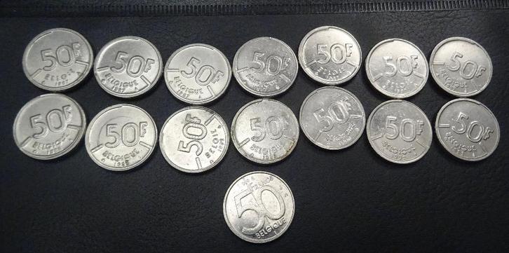 Munten Belgium, Postzegels en Munten, Munten | Europa | Niet-Euromunten, Overige landen, Verzenden