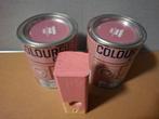 Terra Pink roze lak 2x 750ml, Ophalen, Zo goed als nieuw, Roze, Lak