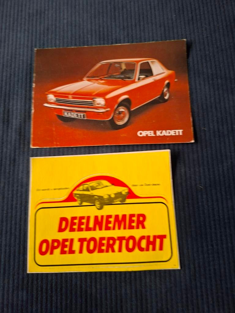 Kadett c postkaart, Ophalen of Verzenden, Zo goed als nieuw, Opel