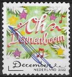 2022, NVPH 4066 - Decemberzegel, Oh Denneboom {A217}, Ophalen of Verzenden, Na 1940, Gestempeld