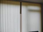 Stoffen lamellen, Huis en Inrichting, Stoffering | Gordijnen en Lamellen, Gebruikt, 200 cm of meer, Wit, Ophalen of Verzenden