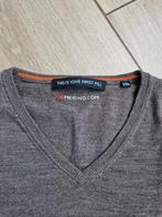 Joe Merino 100% Merino Wollen Trui V-hals, Kleding | Heren, Truien en Vesten, Ophalen, Bruin, Joe Merino, Overige maten