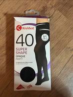 Nieuwe Kruidvat Panty 40 Super Shape - Zwart, Verzenden, Nieuw, Zwart, Panty