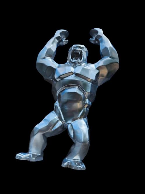 ChromeZilla" – Limited Edition Art Sculpture – 1 of 1, Antiek en Kunst, Kunst | Designobjecten, Ophalen of Verzenden