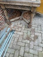 Kloostertafel, Huis en Inrichting, Tafels | Eettafels, Ophalen, Gebruikt, 200 cm of meer, 50 tot 100 cm