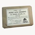 WW2 British Picric Acid Bandage Dressing, Delware Trading, Info@delware.trading, Ophalen of Verzenden, Delware Trading