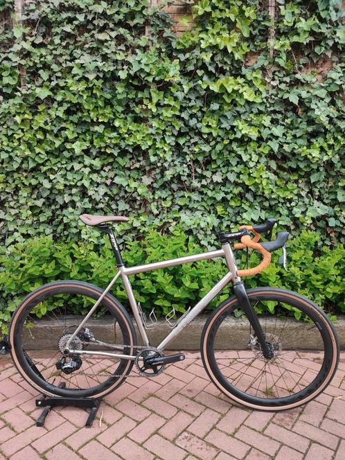 Litespeed t5 titanium gravelbike maat L, Fietsen en Brommers, Fietsen | Racefietsen, Zo goed als nieuw, Overige merken, Titanium