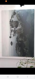 Groot Canvas Schilderij - Rotsen aan Zee 200x140, Ophalen of Verzenden