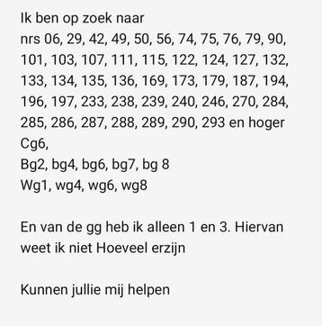 Decotime Twinmarkers (driehoek) Gezocht beschikbaar voor biedingen