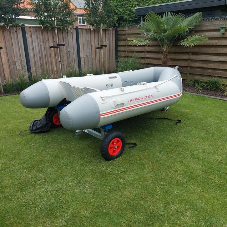 Hydro-Force rubberboot met trailer, Watersport en Boten, Accessoires en Onderhoud, Zo goed als nieuw, Ophalen of Verzenden