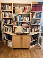 Lundia Boekenkast met Opbergruimte, Huis en Inrichting, Kasten | Boekenkasten, Ophalen, Gebruikt, 150 tot 200 cm, 200 cm of meer