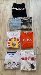 5 merk t-shirts oa gucci boss dsquared 100% origineel, Kinderen en Baby's, Ophalen of Verzenden, Gebruikt, Maat 128