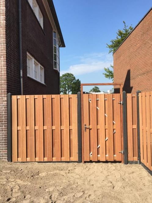 Hardhouten tuinschermen 180x180cm RVS geschroefd, Tuin en Terras, Tuinschermen, Nieuw, Hout, 150 tot 200 cm, 150 tot 200 cm, Ophalen of Verzenden
