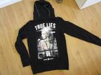 2nd Precint - stoere hoodie maat L, Maat 52/54 (L), Zwart, Ophalen of Verzenden, Zo goed als nieuw