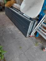 Roldeur 3x3m - Handbediend - Antracietgrijs, Doe-het-zelf en Verbouw, Deuren en Horren, Ophalen of Verzenden, Gebruikt, Metaal