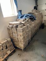 Gratis af te halen, 80 m2 bestrating, Tuin en Terras, Ophalen, Gebruikt, Klinkers, 10 m² of meer