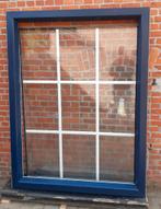 4 KUNSTSTOF RAMEN DONKERBLAUW (ral 5011). 60 euro voor 4 st., Doe-het-zelf en Verbouw, Glas en Ramen, Ophalen, Gevelraam of Ruit