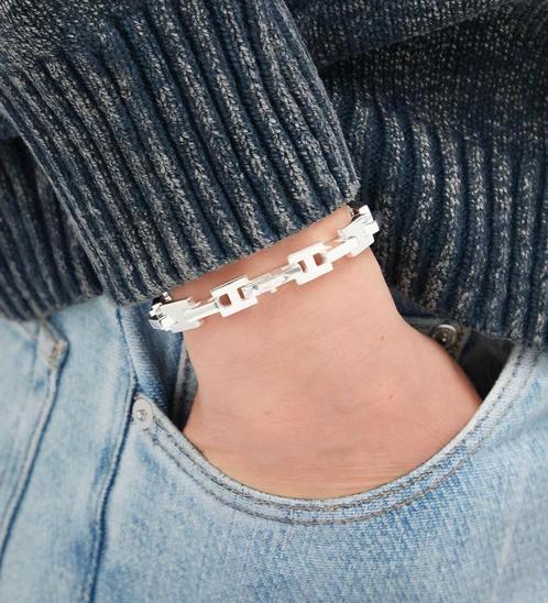 Hatton Labs Zilveren Armband, Sieraden, Tassen en Uiterlijk, Armbanden, Zo goed als nieuw, Zilver, Zilver, Ophalen of Verzenden