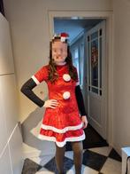 Carnaval jurkje rood met witte bolletjes (5 stuks), Ophalen of Verzenden, Zo goed als nieuw