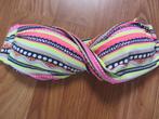 Bikini kleurrijke/Rode/ bikini zonder bandjes. 40/42 M/L, Nieuw, Ophalen of Verzenden, Roze, Bikini