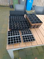 6 zaaitrays, verschillende maten, zaaitray, plugtray, Tuin en Terras, Ophalen, Zo goed als nieuw, Kweekbak